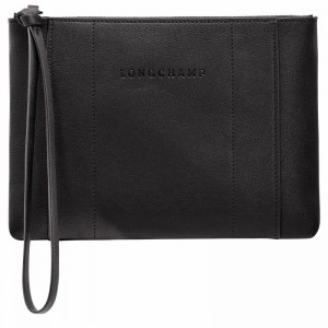 Longchamp 3D Pouches Ženski Črne Slovenija | 30032HCV001