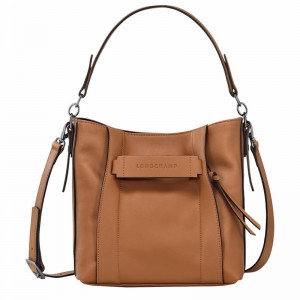 Longchamp 3D S Torba Crossbody Ženski Bež Slovenija | 10215HCV016