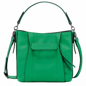 Longchamp 3D S Torba Crossbody Ženski Zelene Slovenija | 10215HCV129