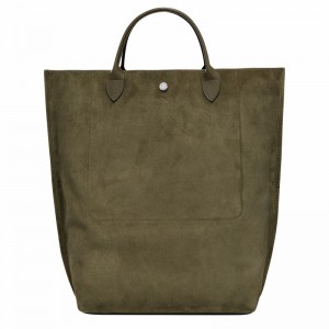 Longchamp Cabas Longchamp M Torba Tote Ženski Kaki Slovenija | 10277HFO292