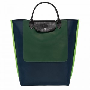 Longchamp Cabas Longchamp M Torba Tote Ženski Temno Modre Slovenija | 10264093006