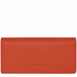 Longchamp Le FOULONNÉ Continental Denarnice Ženski Oranžne Slovenija | L3044021685