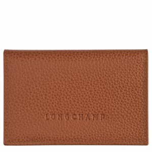 Longchamp Le FOULONNÉ Etui za Kartice Moški Caramel Slovenija | L3243021121-