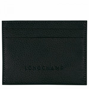 Longchamp Le FOULONNÉ Etui za Kartice Ženski Črne Slovenija | L3218021001