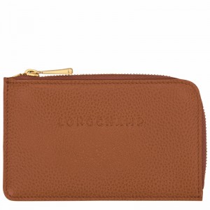 Longchamp Le FOULONNÉ Etui za Kartice Ženski Caramel Slovenija | 30036021121