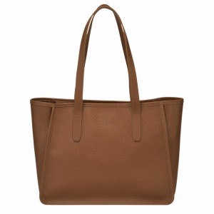 Longchamp Le FOULONNÉ L Torba Tote Ženski Caramel Slovenija | 10190021121