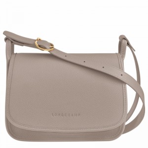 Longchamp Le FOULONNÉ M Torba Crossbody Ženski Sive Slovenija | 10135021P55