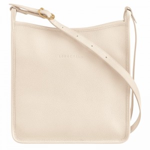 Longchamp Le FOULONNÉ M Torba Crossbody Ženski Bele Slovenija | 10140021555