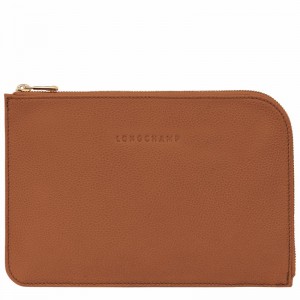 Longchamp Le FOULONNÉ Pouches Ženski Caramel Slovenija | 30040021121