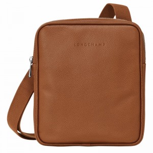 Longchamp Le FOULONNÉ XS Torba Crossbody Moški Caramel Slovenija | L1712021F72-