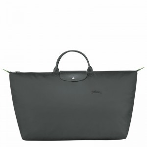 Longchamp Le Pliage Green M Potovalne Torbe Moški Temno Sive Slovenija | L1625919P66-