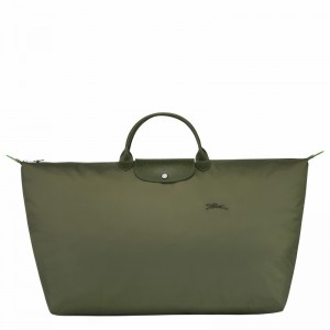 Longchamp Le Pliage Green M Potovalne Torbe Ženski Zelene Slovenija | L1625919479