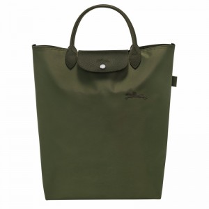 Longchamp Le Pliage Green M Torba Tote Moški Zelene Slovenija | 10168919479-