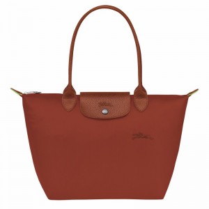 Longchamp Le Pliage Green M Torba Tote Ženski Rjave Slovenija | L2605919404