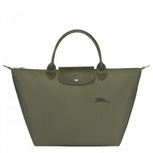 Longchamp Le Pliage Green M Torbica Ženski Zelene Slovenija | L1623919479