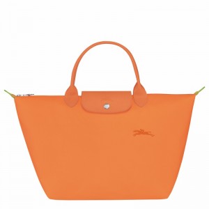 Longchamp Le Pliage Green M Torbica Ženski Oranžne Slovenija | L1623919P54