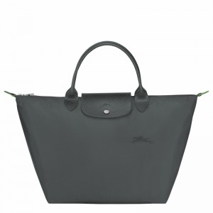 Longchamp Le Pliage Green M Torbica Ženski Temno Sive Slovenija | L1623919P66