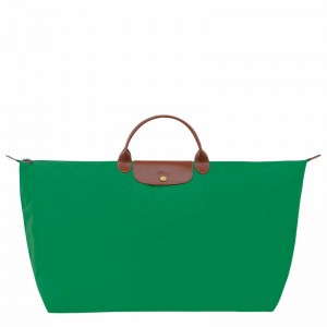 Longchamp Le Pliage Original M Potovalne Torbe Moški Zelene Slovenija | L1625089P88-