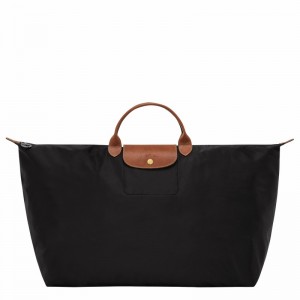 Longchamp Le Pliage Original M Potovalne Torbe Moški Črne Slovenija | L1625089001-