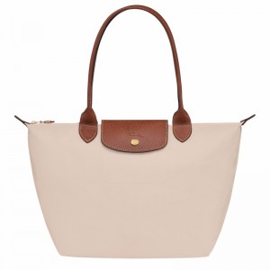 Longchamp Le Pliage Original M Torba Tote Ženski Bele Slovenija | L2605089P71