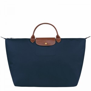 Longchamp Le Pliage Original S Potovalne Torbe Ženski Temno Modre Slovenija | L1624089P68