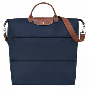 Longchamp Le Pliage Original expandable Potovalne Torbe Moški Temno Modre Slovenija | L1911089P68-