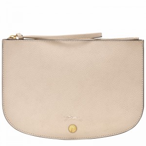 Longchamp ÉPURE Pouches Ženski Bele Slovenija | 10250HYZ555