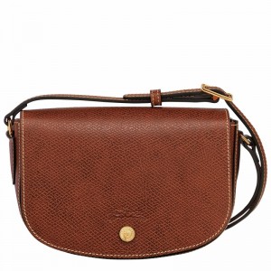 Longchamp ÉPURE S Torba Crossbody Ženski Rjave Slovenija | 10253HYZ035