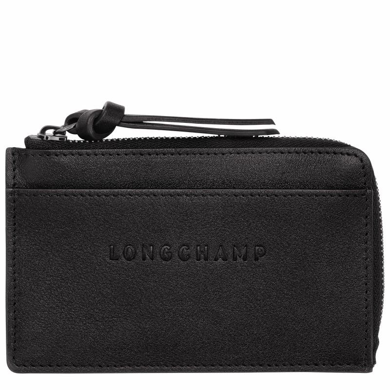 Longchamp 3D Etui za Kartice Ženski Črne Slovenija | 30034HCV001