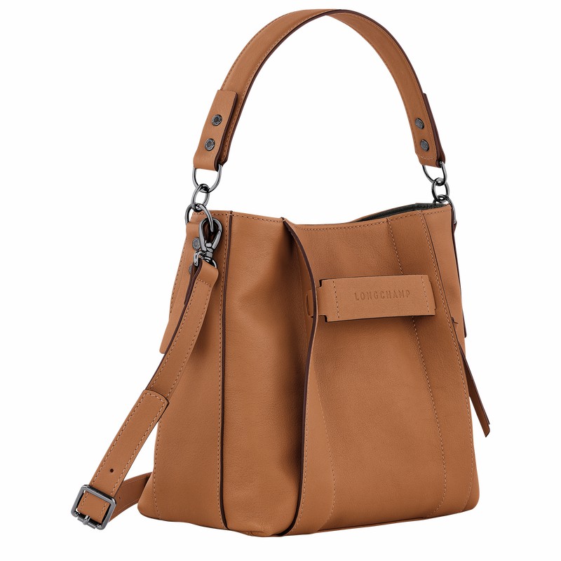 Longchamp 3D S Torba Crossbody Ženski Bež Slovenija | 10215HCV016