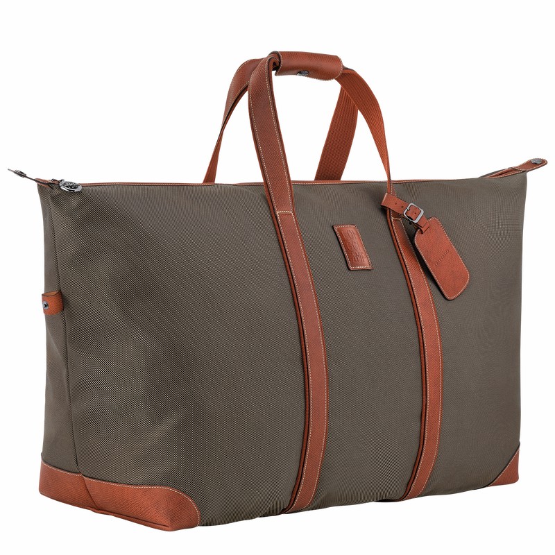 Longchamp Boxford L Potovalne Torbe Moški Rjave Slovenija | L1223080042-