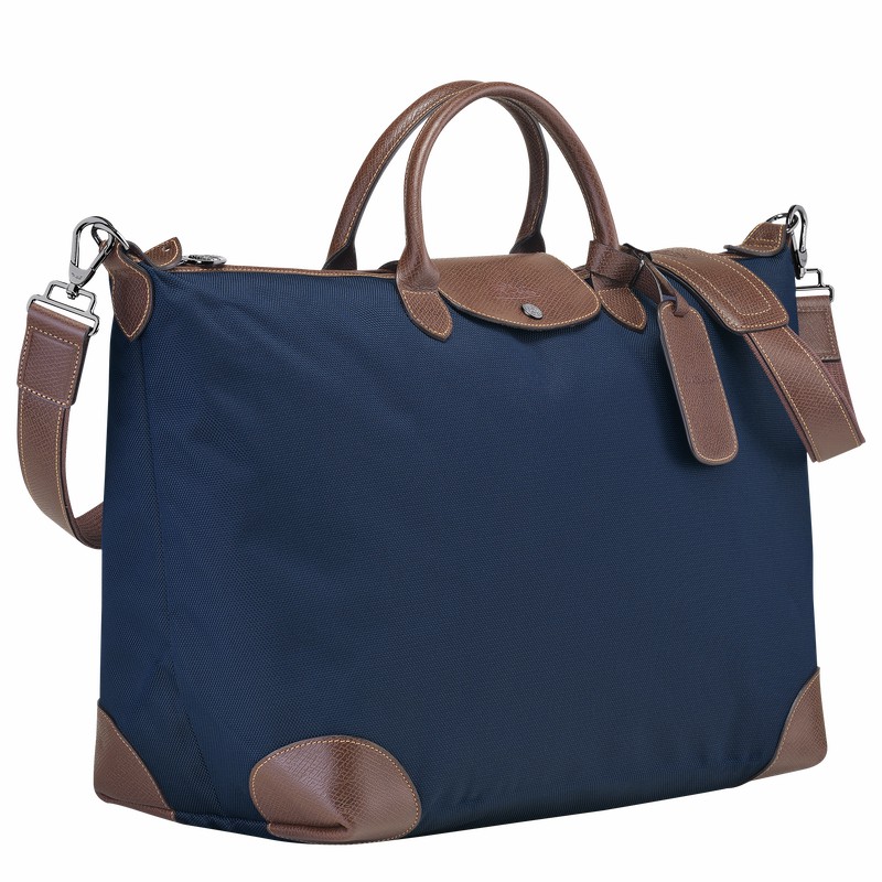 Longchamp Boxford S Potovalne Torbe Moški Modre Slovenija | L1624080127-