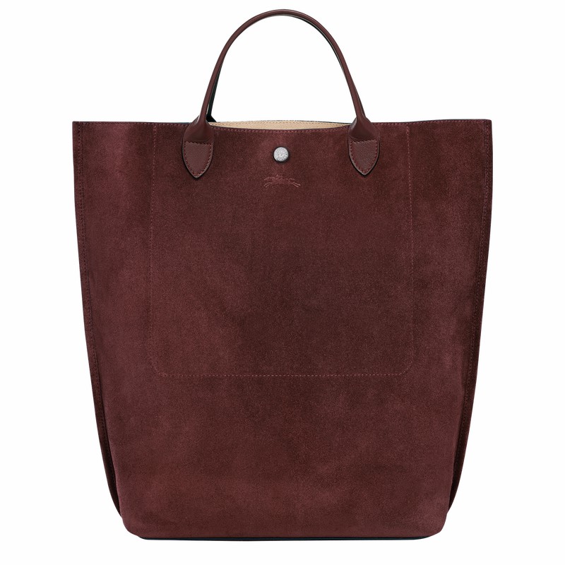 Longchamp Cabas Longchamp M Torba Tote Ženski Bordo Slovenija | 10277HFO009