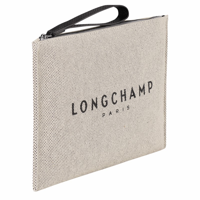 Longchamp Essential Pouches Moški Bele Slovenija | 34136HSG037-