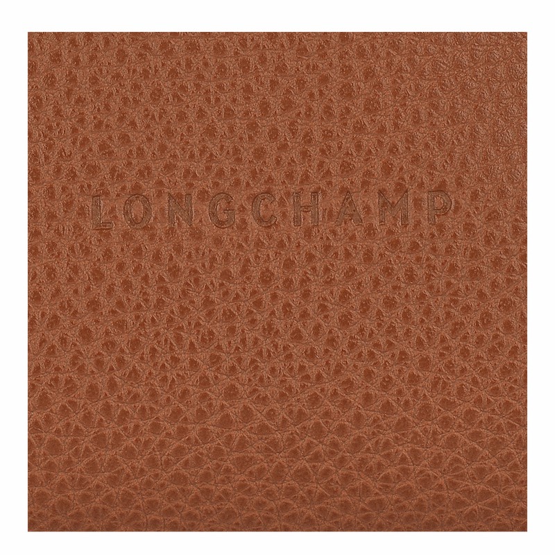 Longchamp Le FOULONNÉ Denarnice za Kovance Ženski Caramel Slovenija | L3686021121