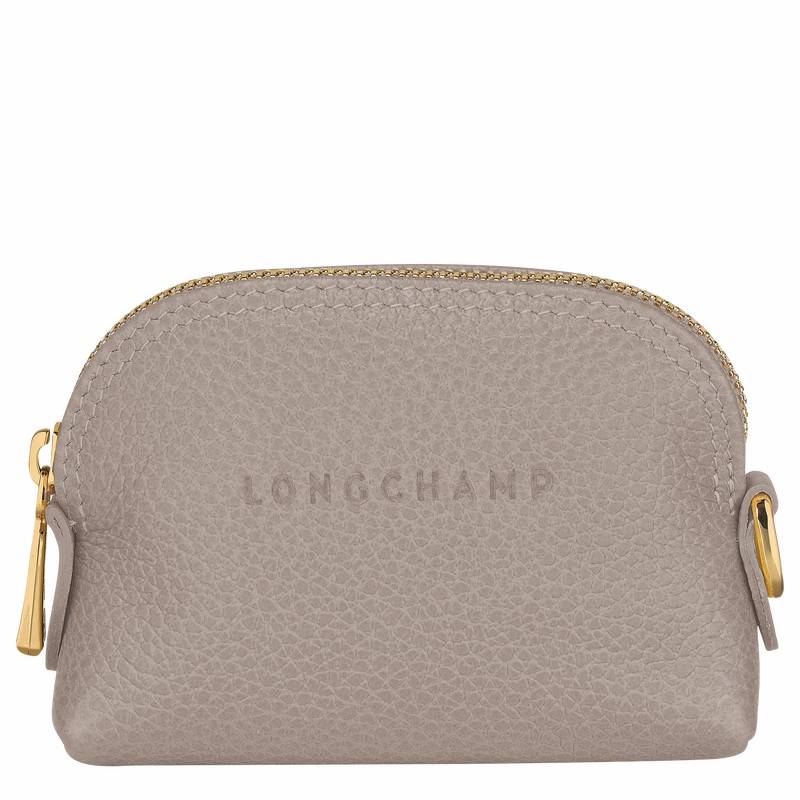 Longchamp Le FOULONNÉ Denarnice za Kovance Ženski Sive Slovenija | L3686021P55