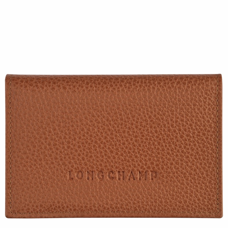 Longchamp Le FOULONNÉ Etui za Kartice Moški Caramel Slovenija | L3243021121-