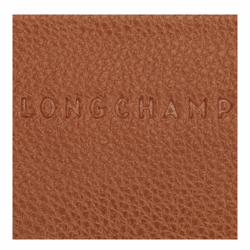 Longchamp Le FOULONNÉ Etui za Kartice Moški Caramel Slovenija | 30036021121-