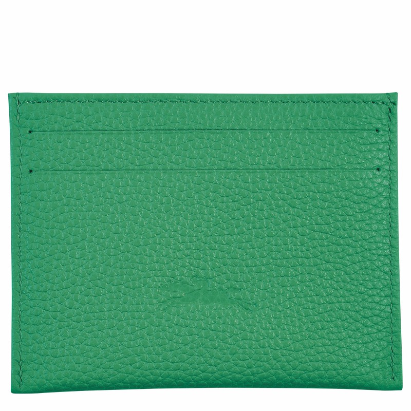 Longchamp Le FOULONNÉ Etui za Kartice Ženski Zelene Slovenija | L3218021129