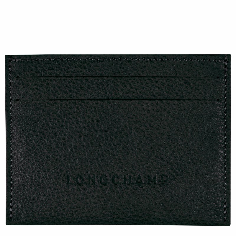 Longchamp Le FOULONNÉ Etui za Kartice Ženski Črne Slovenija | L3218021001