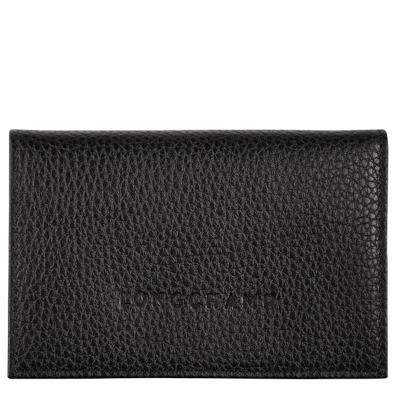 Longchamp Le FOULONNÉ Etui za Kartice Ženski Črne Slovenija | L3243021001