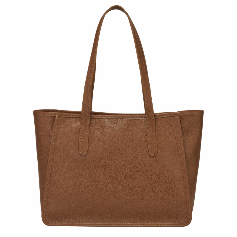 Longchamp Le FOULONNÉ L Torba Tote Ženski Caramel Slovenija | 10190021121