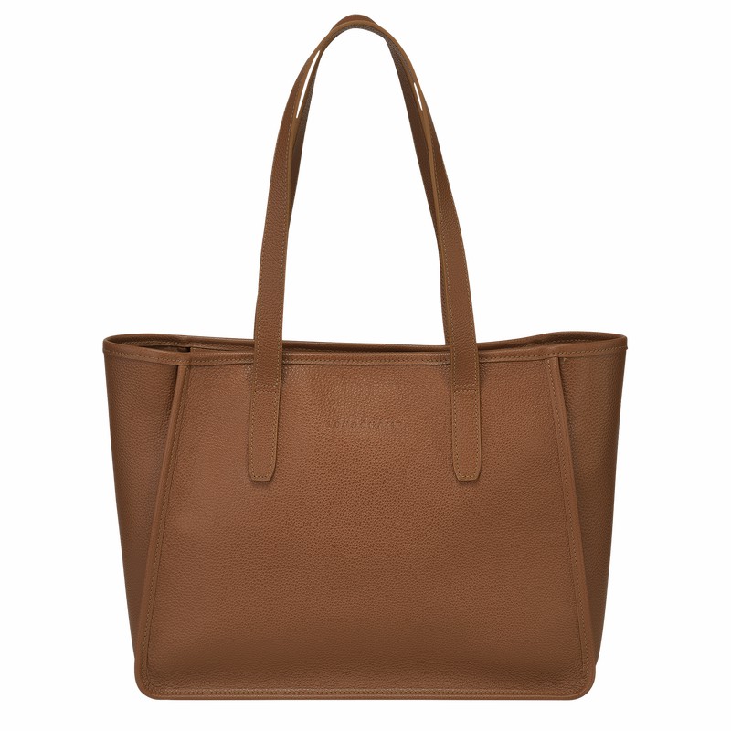 Longchamp Le FOULONNÉ L Torba Tote Ženski Caramel Slovenija | 10190021121