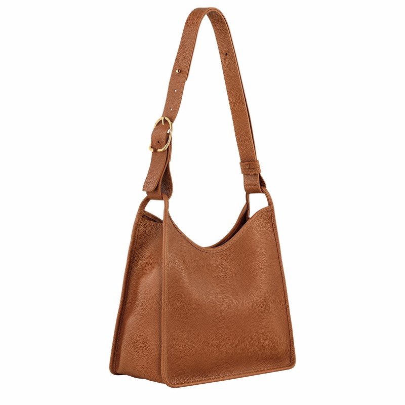 Longchamp Le FOULONNÉ M Hobo Torba Ženski Caramel Slovenija | 10155021121