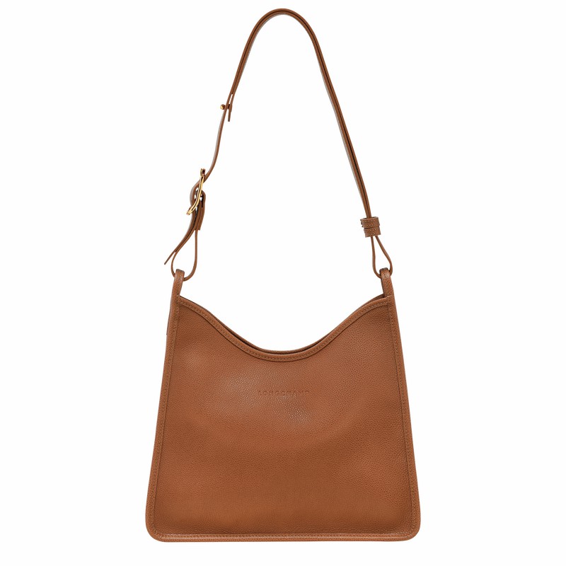 Longchamp Le FOULONNÉ M Hobo Torba Ženski Caramel Slovenija | 10155021121