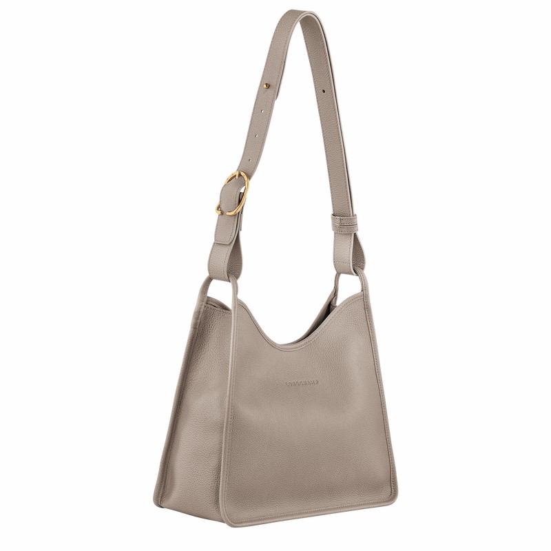 Longchamp Le FOULONNÉ M Hobo Torba Ženski Sive Slovenija | 10155021P55