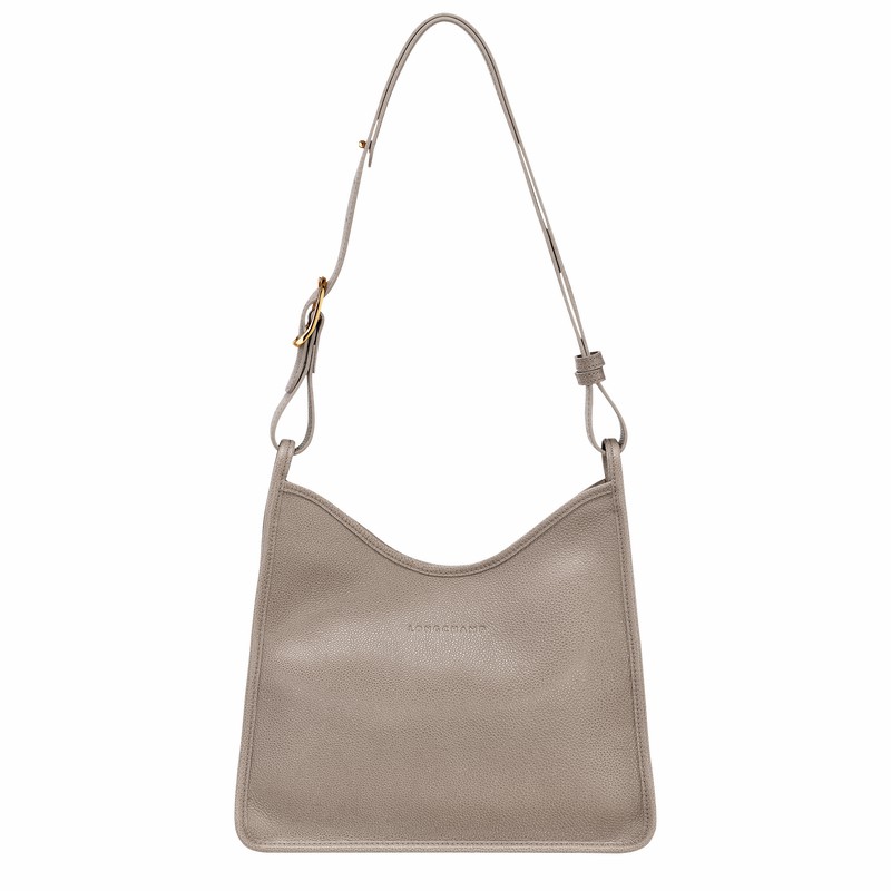 Longchamp Le FOULONNÉ M Hobo Torba Ženski Sive Slovenija | 10155021P55