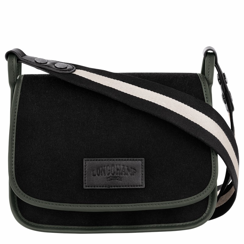 Longchamp Le FOULONNÉ M Torba Crossbody Ženski Črne Slovenija | 10135HFN001