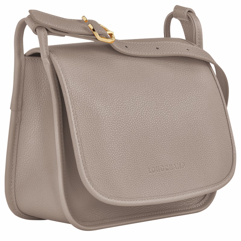 Longchamp Le FOULONNÉ M Torba Crossbody Ženski Sive Slovenija | 10135021P55