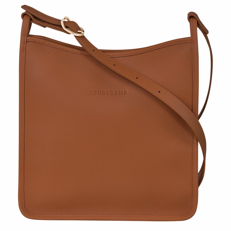 Longchamp Le FOULONNÉ M Torba Crossbody Ženski Caramel Slovenija | 10140021121